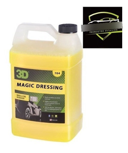 3d Magic Dressing 3,8 Litros  - Acondicionador Cubiertas 0