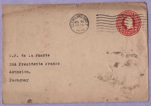 0753_entero Postal De E.e.u.u. 0
