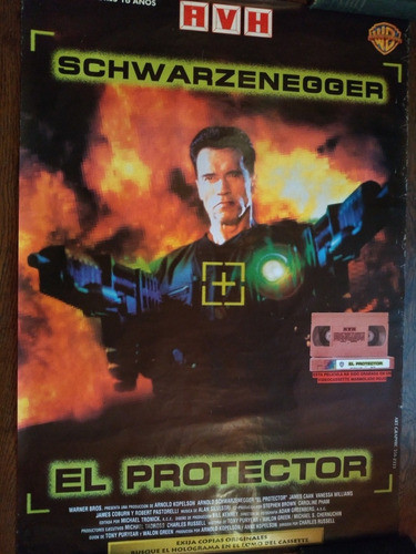 Poster De La Película El Protector Arnold Schwarzenegger 0