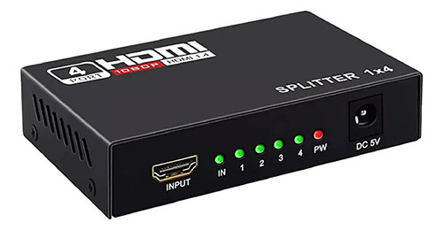 Adaptador Splitter Alargador Hdmi A 4 Hdmi Activo 1080p Febo 0