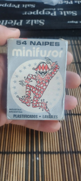 Cartas Poker Minifusor 0
