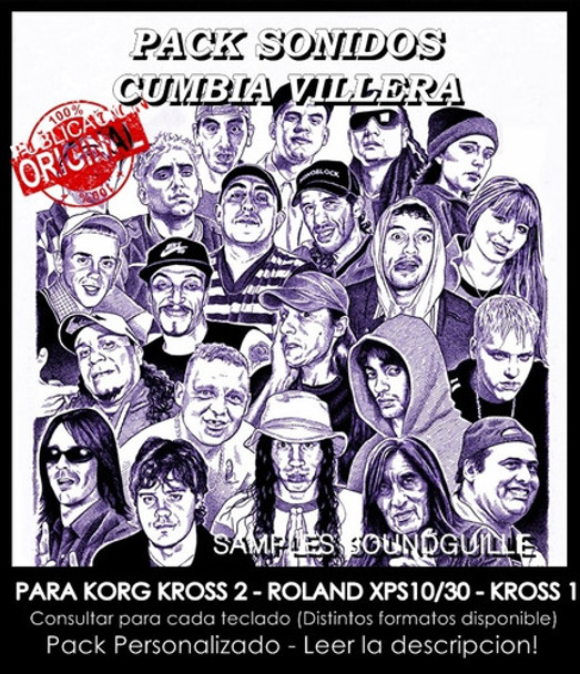 40 Sonidos De Cumbia Villera Para Roland Xps10 Y Korg Kross2 0