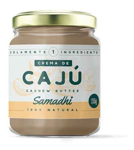 Crema De Castañas De Caju - Samadhi 0