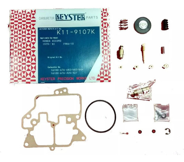 Kit Reparacion Carburador Honda Accord Prelude 1979 Al 81 0 Kit Reparacion Carburador Honda Accord Prelude 1979 Al 81 0