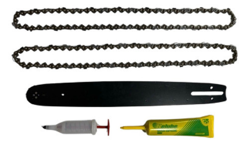 Espada Y 2 Cadenas Para Motosierras Chinas De 16  40cm, Con 0