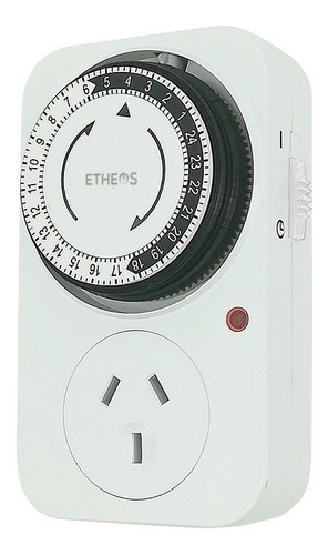 Temporizador Mecanico Analogico 8 Prog Enchufable Timer Full 0
