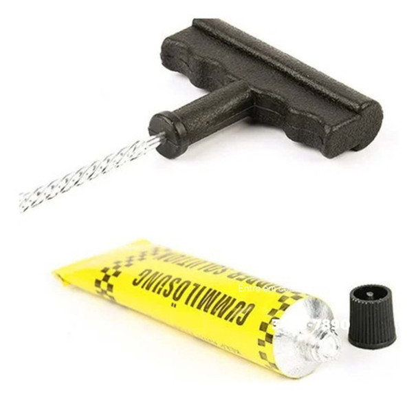 Kit Reparo Para Pneus Furado Carros 0