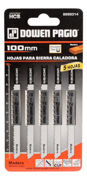 Hoja De Sierra P/madera 10 Dientes Dowen Pagio 9999314 0 Hoja De Sierra P/madera 10 Dientes Dowen Pagio 9999314 0
