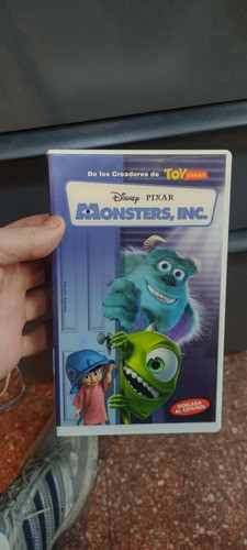 Película Monsters Inc Vhs 0