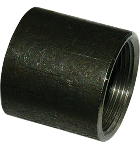 Cupla Negra De Hierro Sch-40 De 6 Pulgadas Roscar O Soldar 0