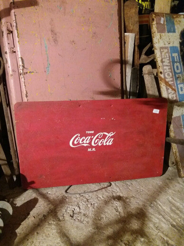 Cartel Chapa Coca Cola 60 X 40 0
