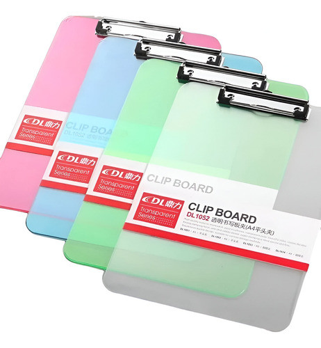 Tabla Plastica A4 Con Apretapapel Serviciopapelero 0
