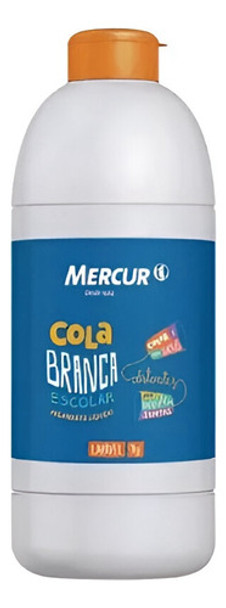 Cola Liquida 1kg Branca Mercur Novo 0