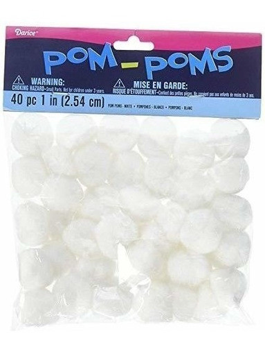 Darice - Pom Pom 1  40 / Paquete 0
