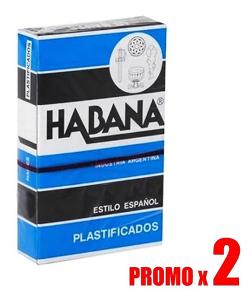 Carta Naipe Habana Español 40 Plastificadas Kaosimport En 11 0