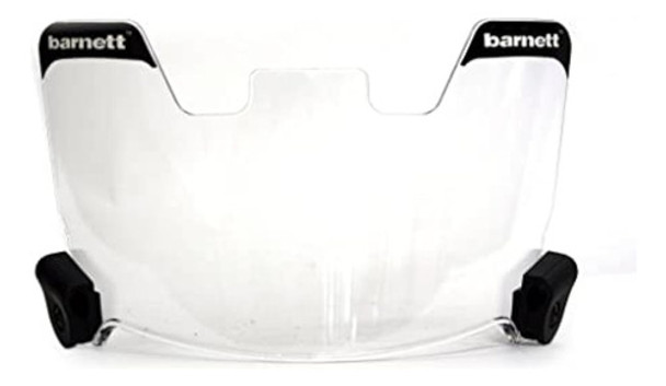 Barnett Visor Clear, Casco De Fútbol Y Lacrosse 0