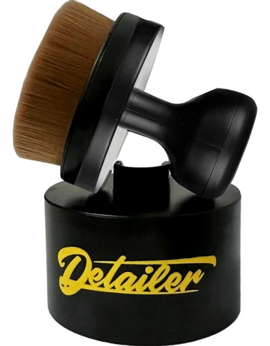 Pincel Aplicador De Pretinho Para Pneu Carro Detailer 0