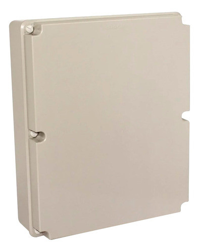Caixa De Passagem Baixa Opaca 390x310x127mm Sem Embutes Ip56 0