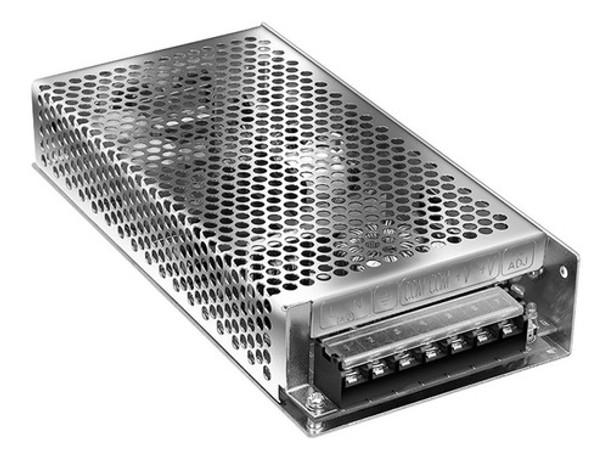 Fuente Alimentacion Switching Metalica Cctv 12v 10a Tira Led 0