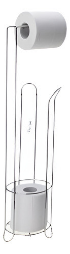 Acero Inoxidable Gratis Portarrollos Con Almacenamiento Extr 0