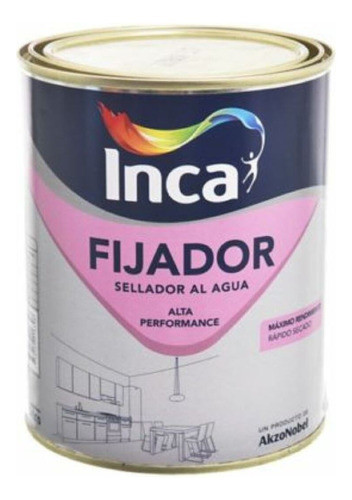 Fijador Selaldor Al Agua Inca X 4lts - Ynter Industrial 0