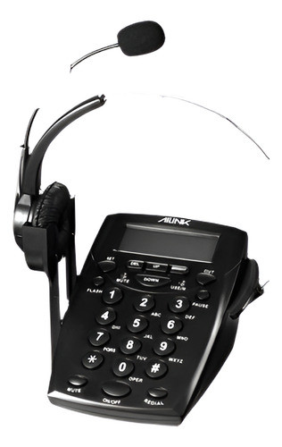 Oficina Negocios Teléfono Dial Pad Call Center Pantalla Lcd 0