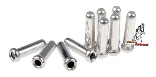 Topes Terminales 12mm Cable Freno Bicicleta X 10 Unidades 0
