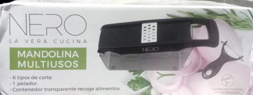 Mandolina Nero Y Pela; Los Indispensables Del Chef Fasciculo 0