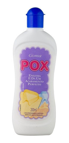 Kit 2 Engomador Goma Pox 200ml Acabamento Perfeito 0