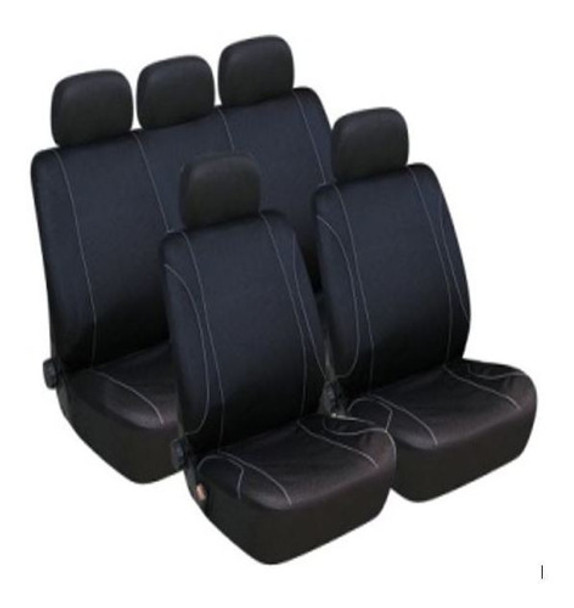 Juego De Fundas Cubre Asientos (color Negro) Fiat Vw Gm 0 Juego De Fundas Cubre Asientos (color Negro) Fiat Vw Gm 0