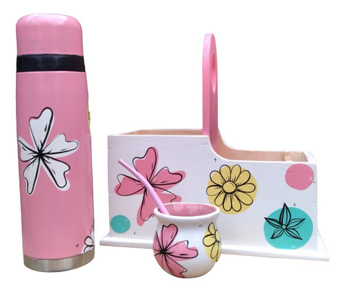 Kit Matero Termo Mate Bombilla Y Matera. 0