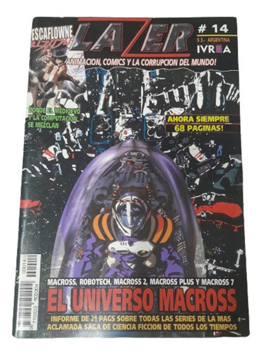 Revista Lazer Nº14 Macross 1999 0