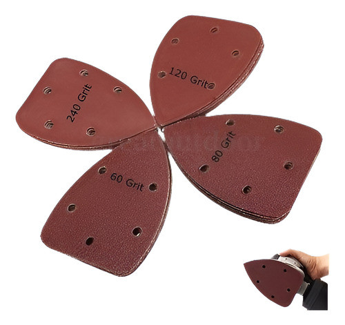 Papel De Lija De Ratón 40x Lijado De Hojas De Papel Sanding 0
