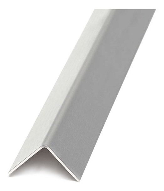 Angulo L Acero Inox Atrim Escalon Porcelanato 30x30mm 2646 0