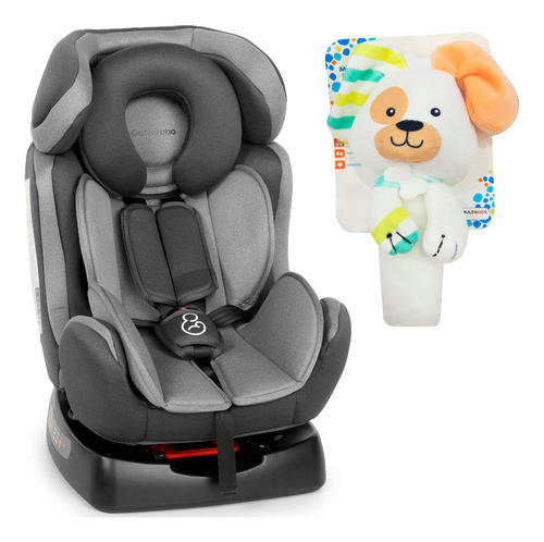 Cadeira Para Auto Luli Grafite E Buzininha Mima Cachorrinho 0