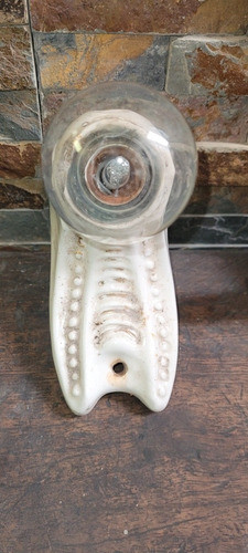 Receptaculo Articulo De Luz Antiguo De Porcelana 0