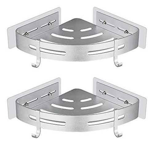 Gricol Estante De Ducha Esquina Adhesivo Bañera Caddy Montad 0