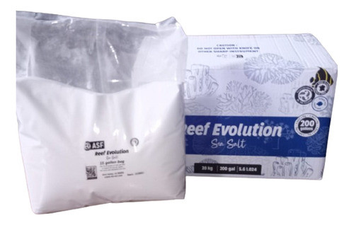 Sal Asf Reef Salt Evolution Bolsa Oem  7k Rinde 200l Acuario 0