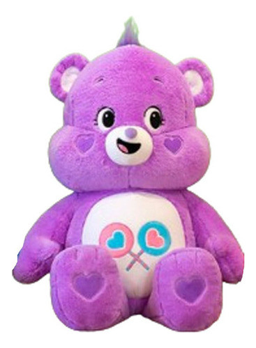 1 X Lovely Bear Care Bear Bear Bear 27 Cm - Cor Violeta 0