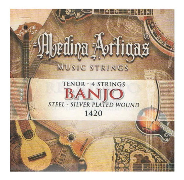 Encordado Medina Artigas 1420 Para Banjo Tenor 0