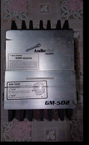 Amplificador Audiopipe Gm-502 0