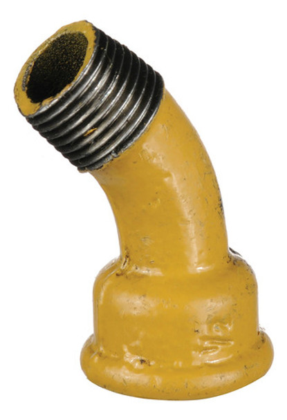 Curva Hembra Macho Para Gas Aprobado 1  X 45° Latyn Repuesto 0