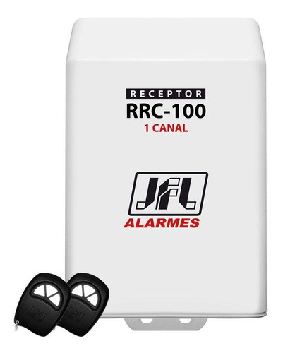 Kit Receptor Programável Rrc 100 + 2 Controles Tx 4r Jfl 0