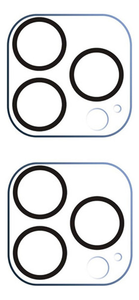 2 Vidrios Templados Cámara Trasera iPhone 13 Pro Max, Dmax 0