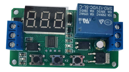 Módulo Temporizador: Módulo De Retardo Temporizador De 12v, 0