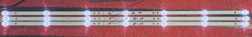 Kit X3 Tiras Led Cmb Lu43 Cod: 303kj430046d 0