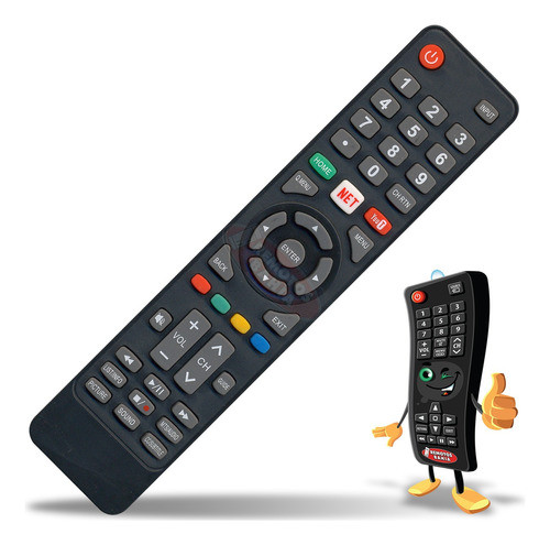 Control Remoto Para Smart Tv Telefunken Tkle3218rtx 0