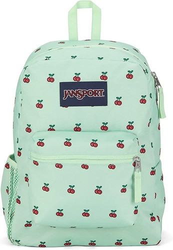 Mochila Jansport Clasica Estampado De Cerezas 0