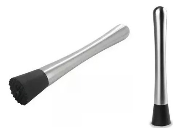 Mortero Pison  Acero Inox Y Punta De Nylon 0