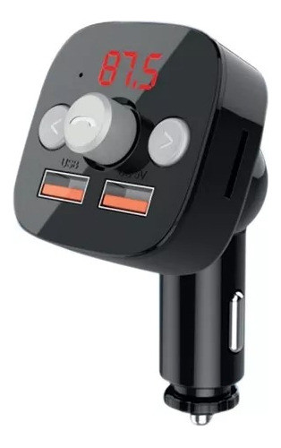 Transmisor Fm Bluetooth Aek Kcb-907 Transmisor Fm, 2 Entrada 0